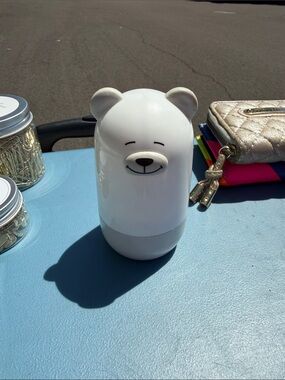 Cute White Bear nail kit